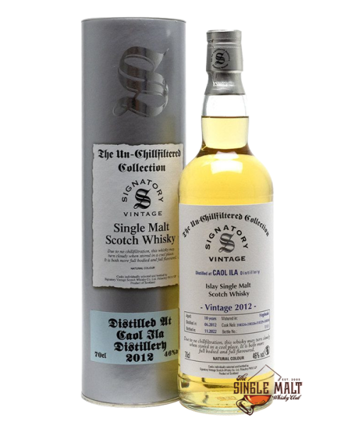 Signatory Vintage Caol Ila 2012