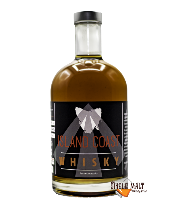 ISland Coast 8yo Bourbon cask Transparent Hero Island Coast Whisky ex-Oloroso SMWC Edition Bottle