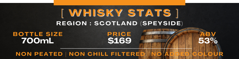Whisky Stats Panel Rolling Cask 2008 Rolling Cask Glenrothes Stats