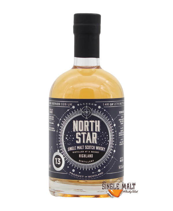 North Star Secret Highland 13yo Transparent HEro North Star Secret Highland Bottle