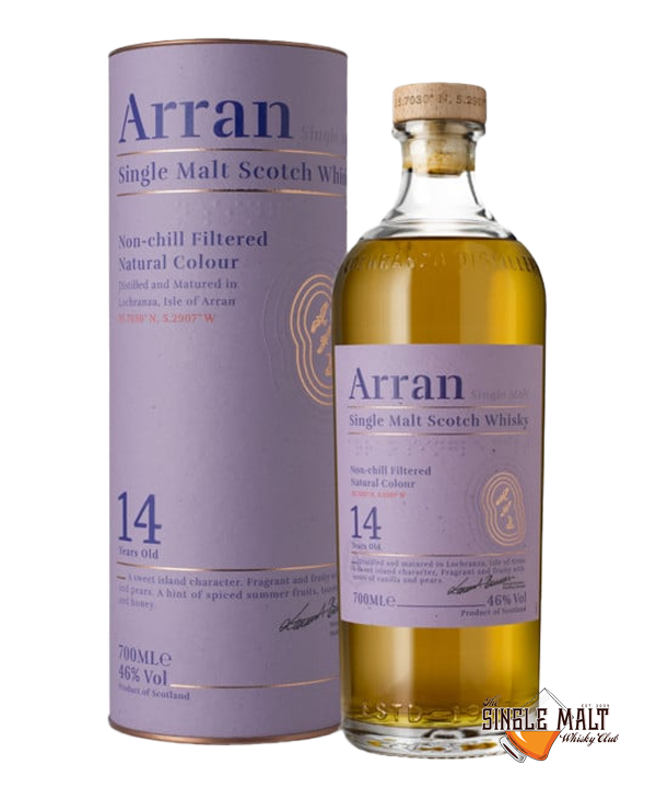 Arran 14yo transparent hero Christmas Cake & Dark Chocolate Bottle